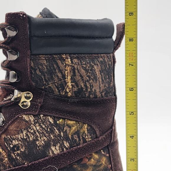 Itasca Camo Leather Hunting Boots Ghost Lake Mens 9.5 600g Thinsulate Waterproof - Picture 14 of 14